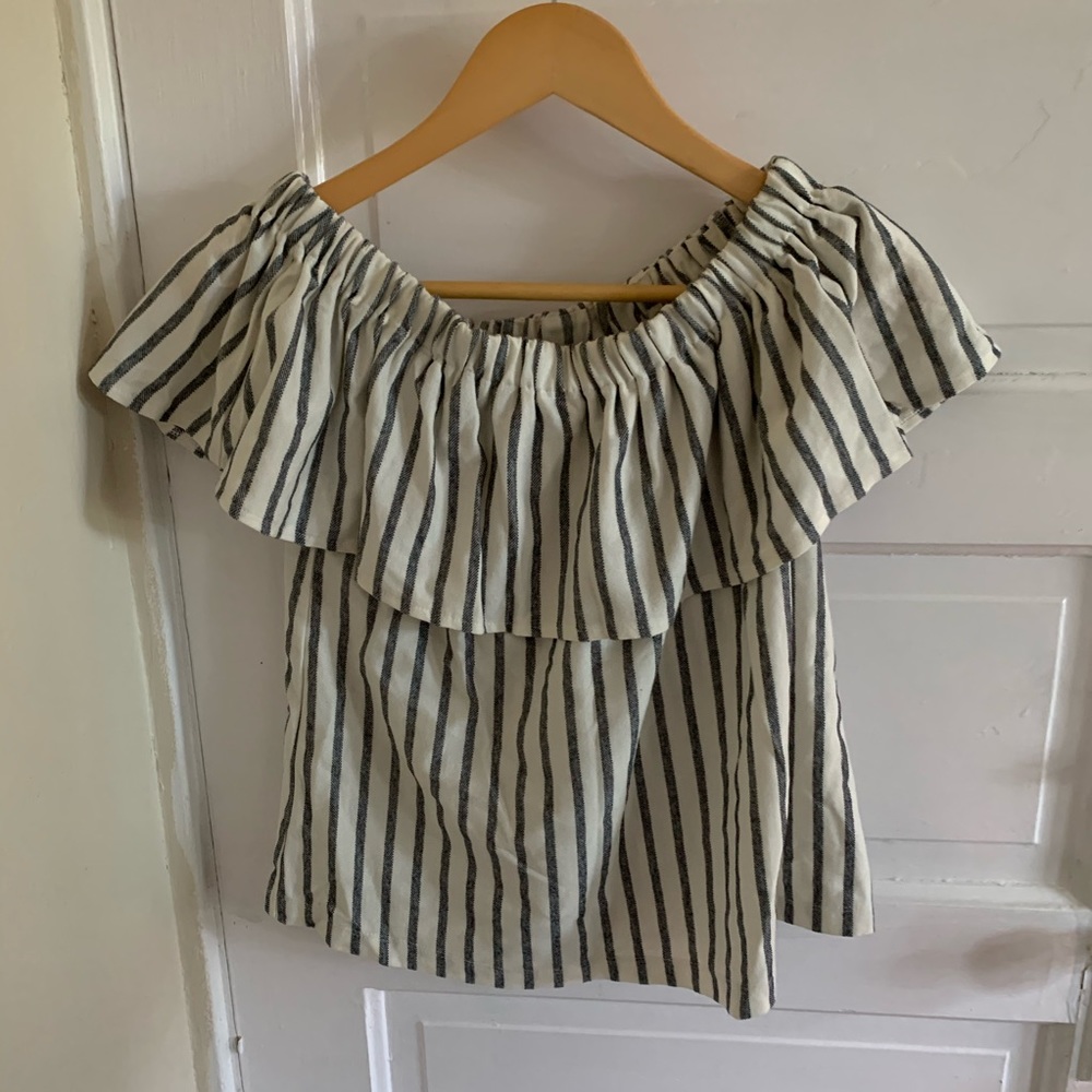 Off the shoulder shirt